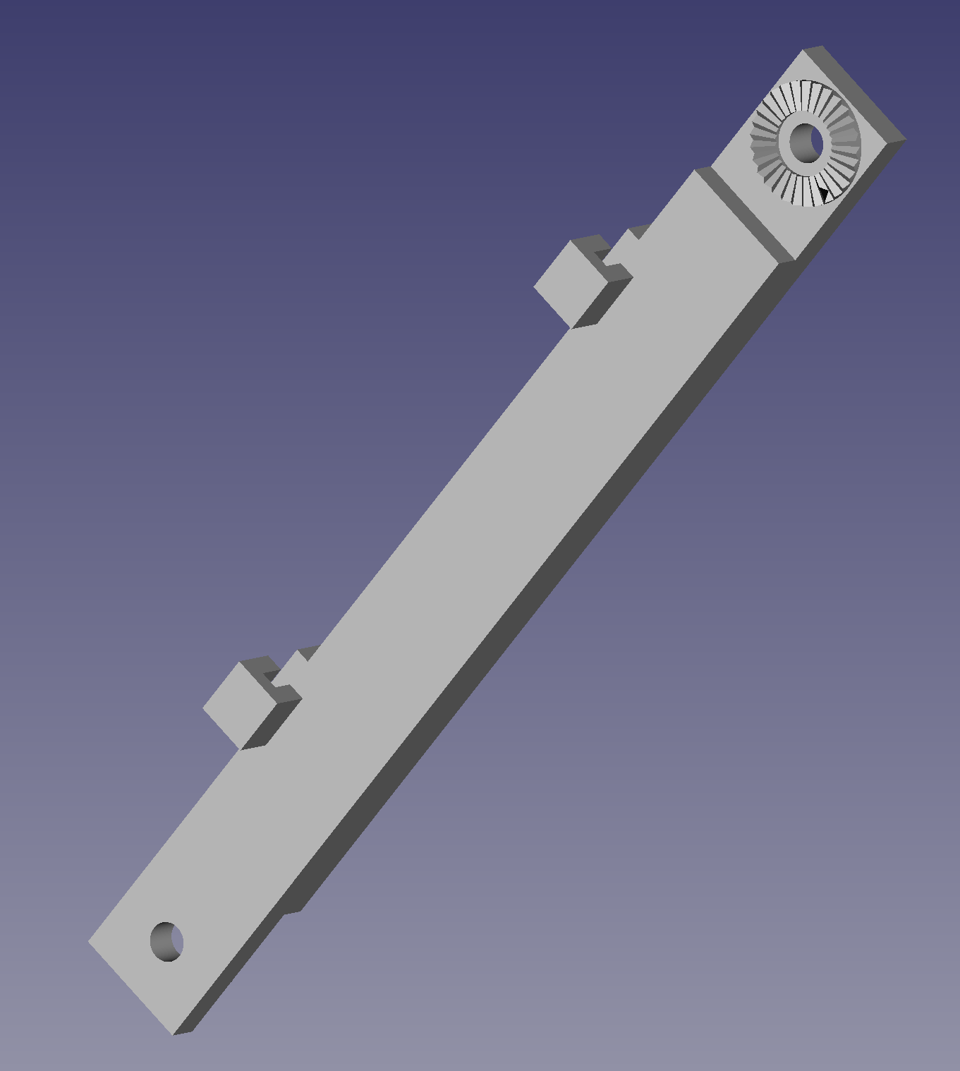 3D printed camera mount element