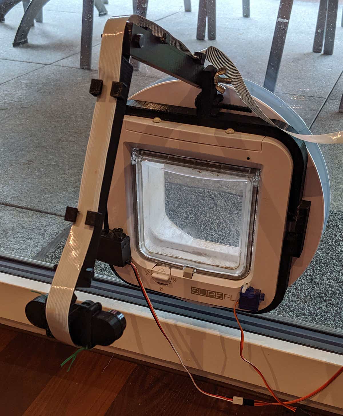 Complete camera holder construction